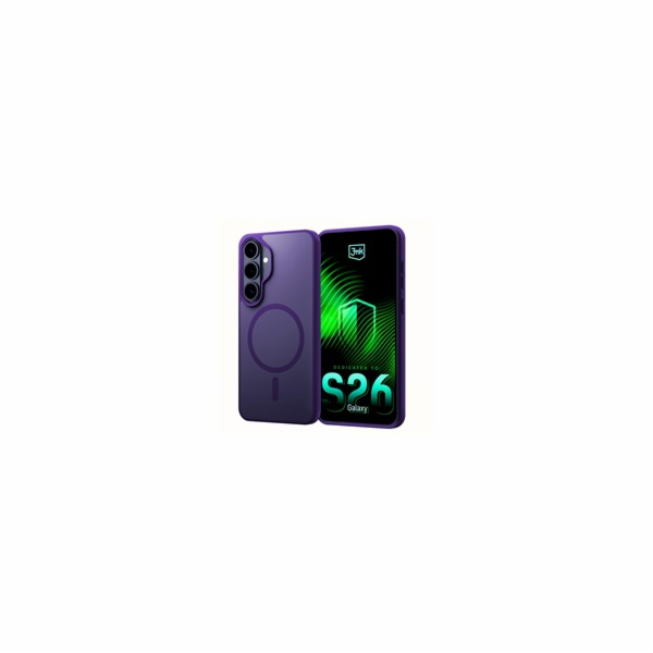 3mk ochranný kryt Smoke MagCase Purple pro Samsung Galaxy...