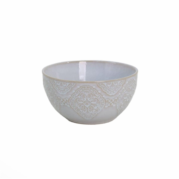 DOMOLETTI Miska White arabic, bílá, 14,5 cm