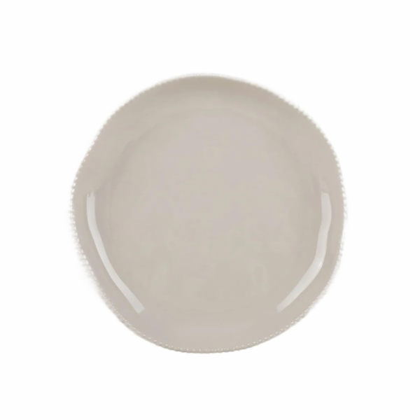 DOMOLETTI Dezertní talíř Pearl Blush, O 21,3 cm, krémový