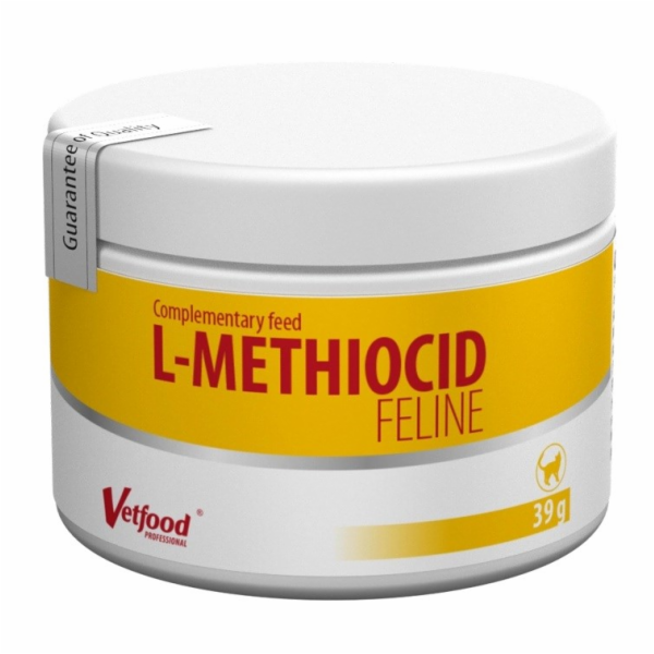 VETFOOD L-Methiocid Feline - potravinové doplňky pro kočk...