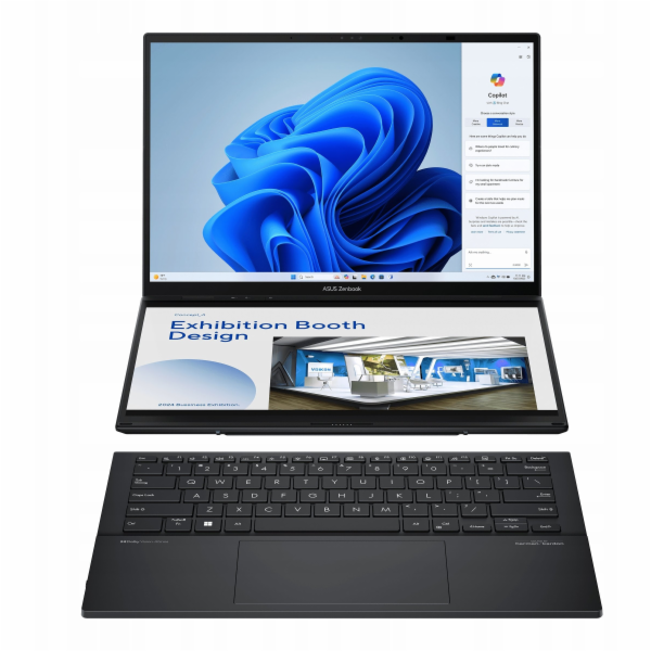 ASUS Zenbook Duo UX8406CA-QL121W Ultra 7 255H 2x14,0" OLE...