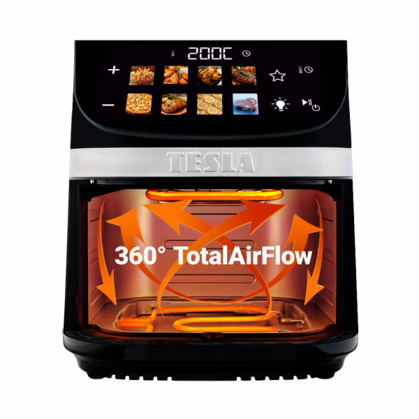 TESLA AirCook DualHeat QD73 XXL horkovzdušná fritéza