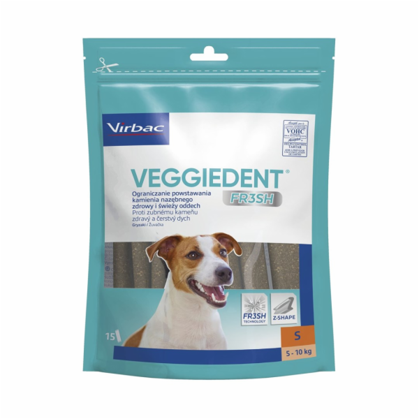 Veggiedent Fresh S (5–10 kg) – pamlsek pro psy – 456 g