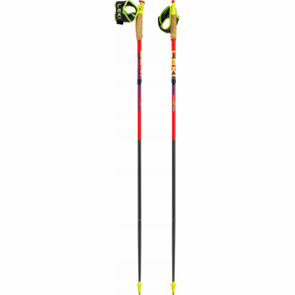Trekové hole LEKI TRL Ultratrail FX One, 125 cm, červené