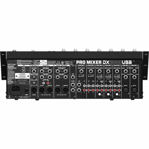 Behringer DX2000USB - Profesionální 7kanálový DJ mixážní ...