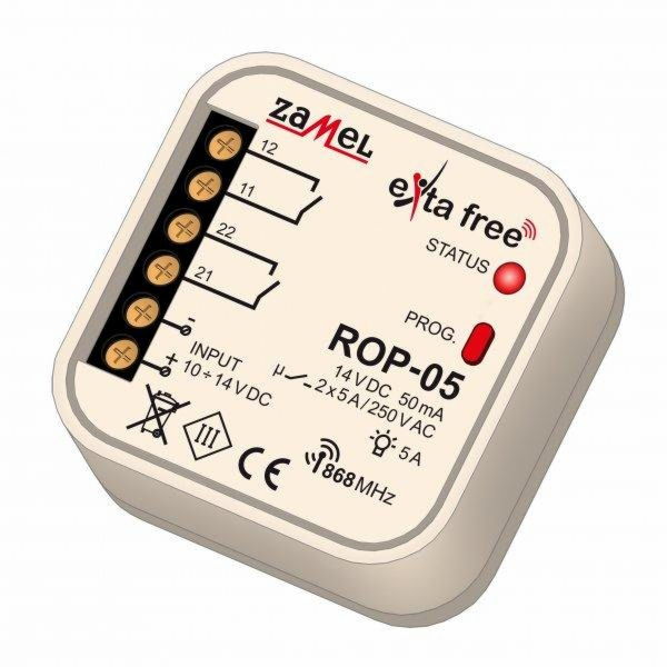 Zamel Dvoukanálový rádiový přijímač - ROP-05