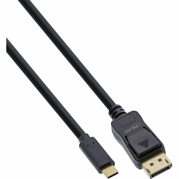 InLine USB kabel USB-C - DisplayPort 5 m černý (64125)