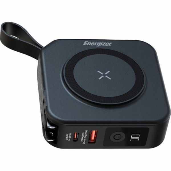 Energizer 10000mAh QI-15W indukční power banka + 20W USB-C