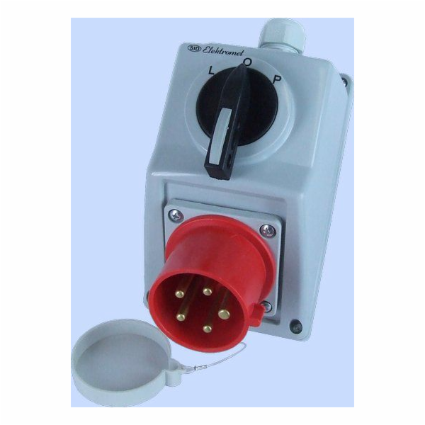 Elektromet Instalační sada L-0-P 32A 5P IP44 (974026)