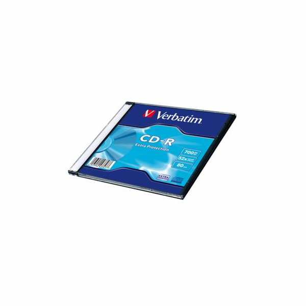 Médium Verbatim CD-R 80 52x EXTRA slim 200ks