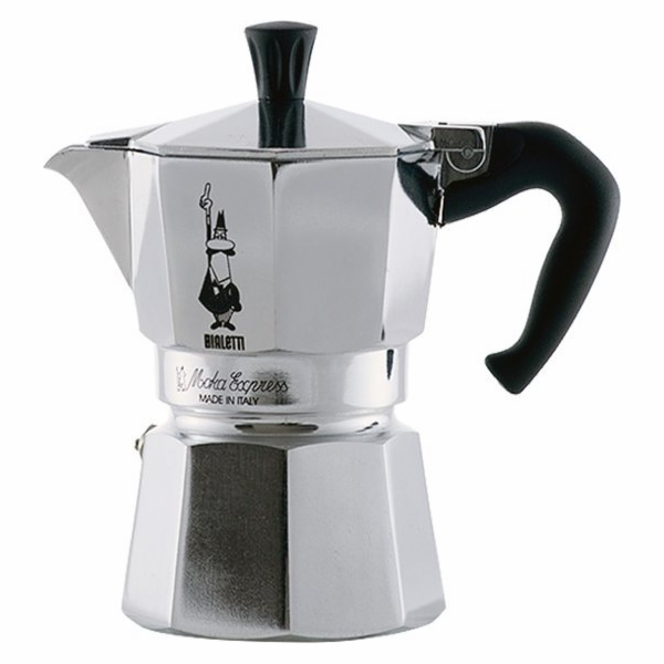 Bialetti Moka Express 3  na 3 šálky kávy Kávovar