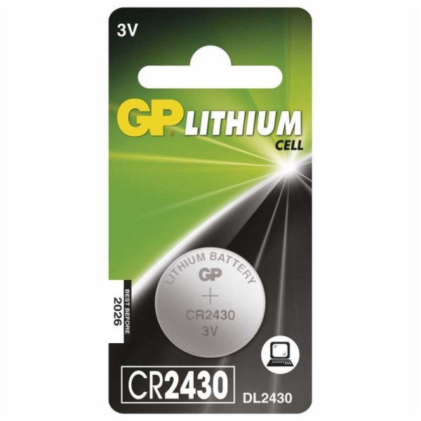 Baterie GP LITHIUM CR2430, 3V