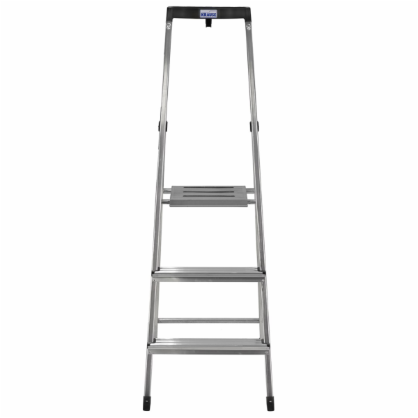 Krause Safety Skládací žebřík stříbrný