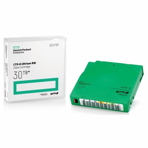 HP LTO-8 30TB (Q2078A) HPE LTO-8 Ultrium 30 TB RW Data Ca...