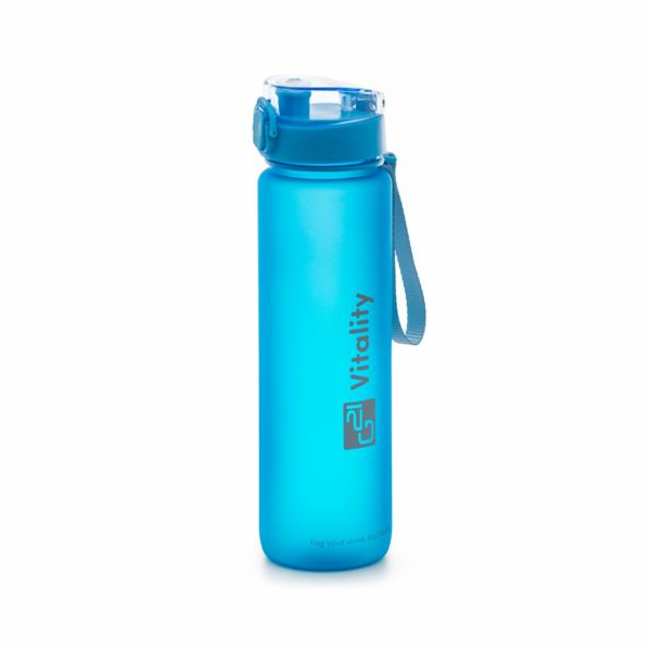 Láhev G21 na pití, 1000 ml, modrá-zmrzlá
