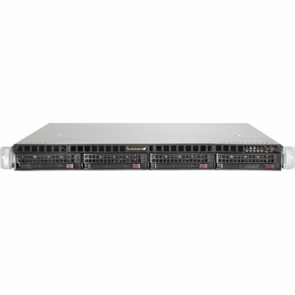 SUPERMICRO 1U chassis 4x 3,5" HS SAS/SATA, 350W (80PLUS P...