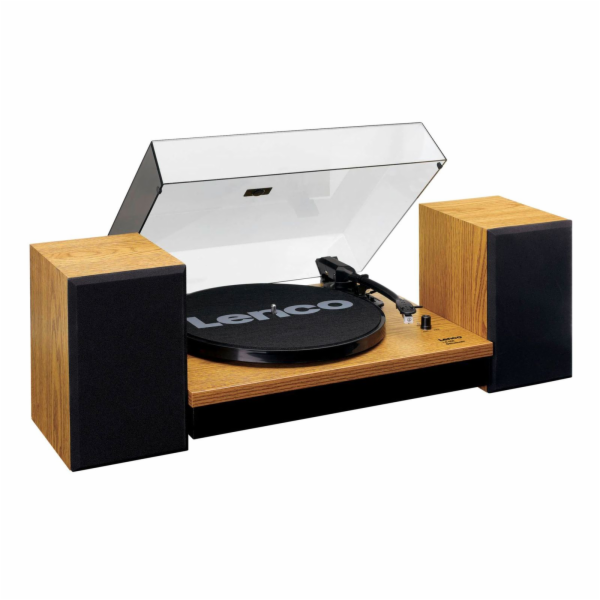 Lenco LS-300 gramofon, hnědá