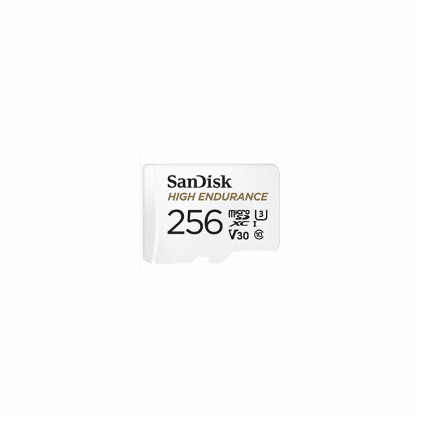 SanDisk High Endurance/micro SDXC/256GB/Class 10/+ Adapté...