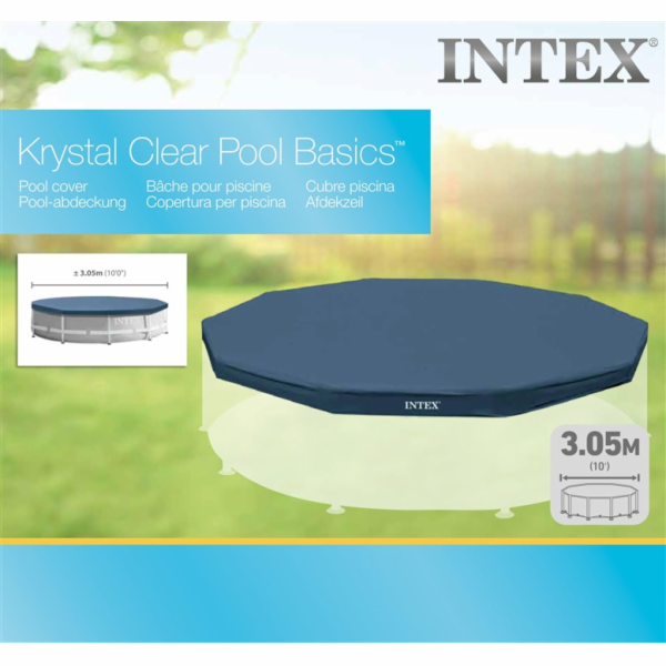 Intex Krycí plachta na bazén Frame 3,05 m 28030