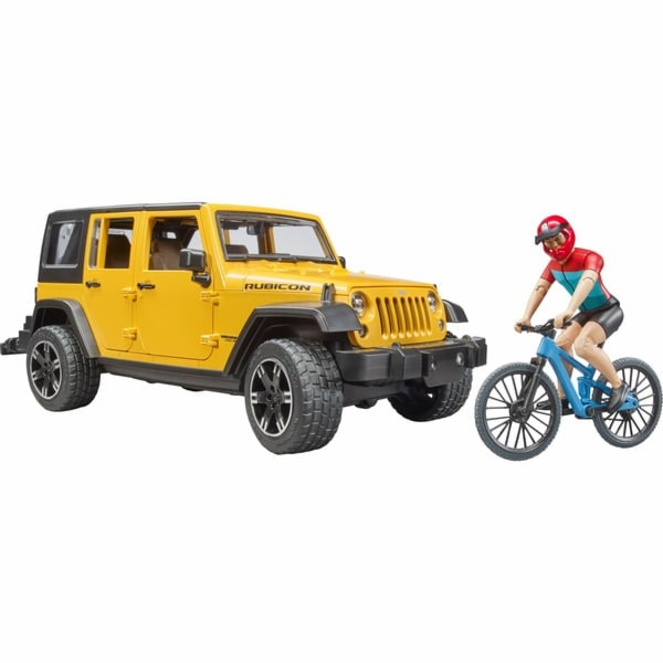 BRUDER Jeep Wrangler Rubicon Unlimited (gelb/schwarz, Ink...