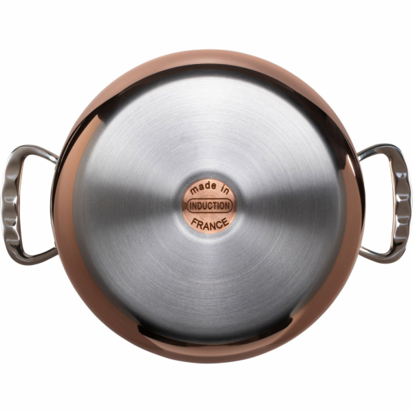 De Buyer Prima Matera Saucepot copper/steel low 24cm indu...