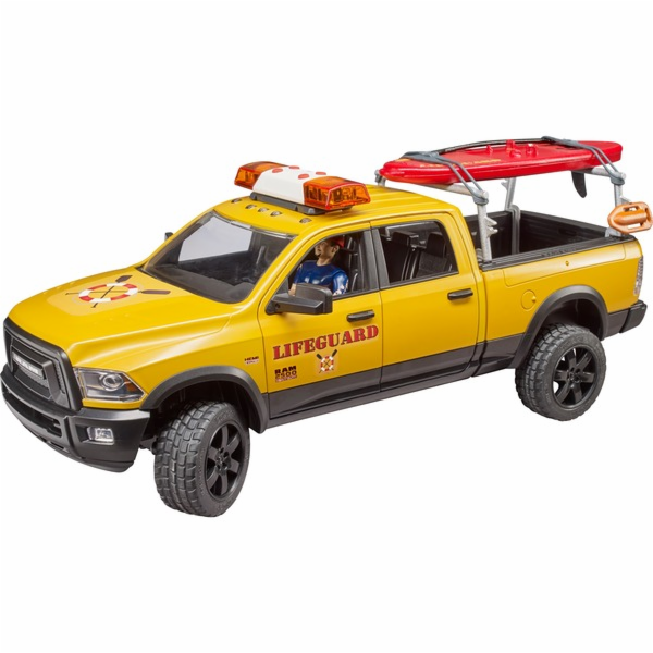 BRUDER RAM 2500 Power Wagon Life Guard (gelb/schwarz, Ink...
