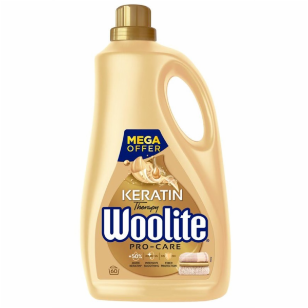 Woolite Keratin Therapy Pro-Care prací gel s keratinem, 3,6l