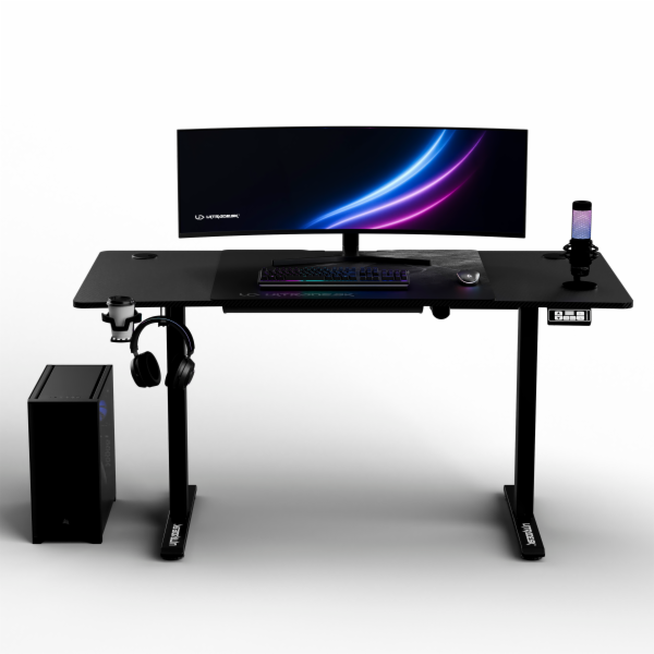 Ultradesk Herní stůl LEVEL BLACK