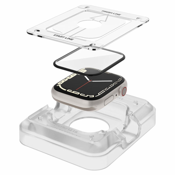 Spigen Hybrid Glass Spigen Proflex Ez Fit 2-Pack Apple Wa...