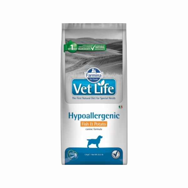 FARMINA Vet Life Hypoallergenic Canine Fish&Potato - such...