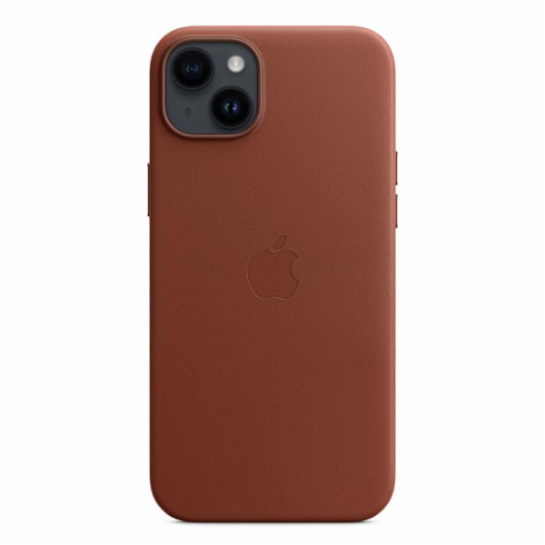 iPhone 14+ Leather Case with MagSafe - Umber