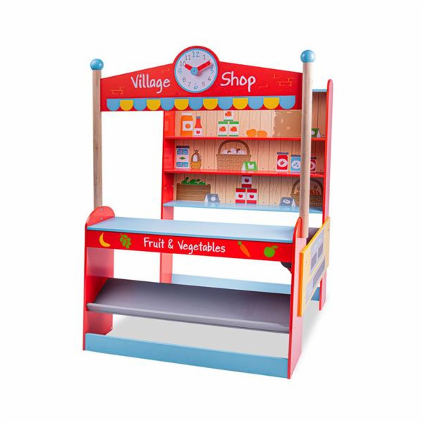 Hračka Bigjigs Toys Village dětský obchod 