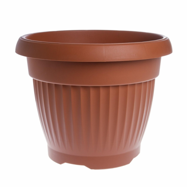 Hrnec Prosperplast Terra Nova DCE40, O 40 cm, hnědý