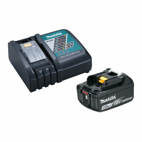 Makita 191A24-4 Aku sada Li-ion LXT 18V DC18RC+BL1830B