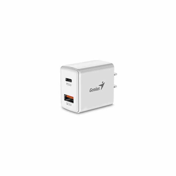 GENIUS nabíječka PD-20AC, 20W, rychlé nabíjení, USB-C PD3...