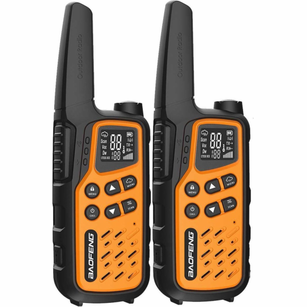 Vysílačka Baofeng BF-T25E oranžová