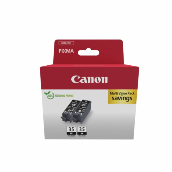 Canon cartridge PGI-35Bk Black (PGI35BK) Twin pack / 2x B...