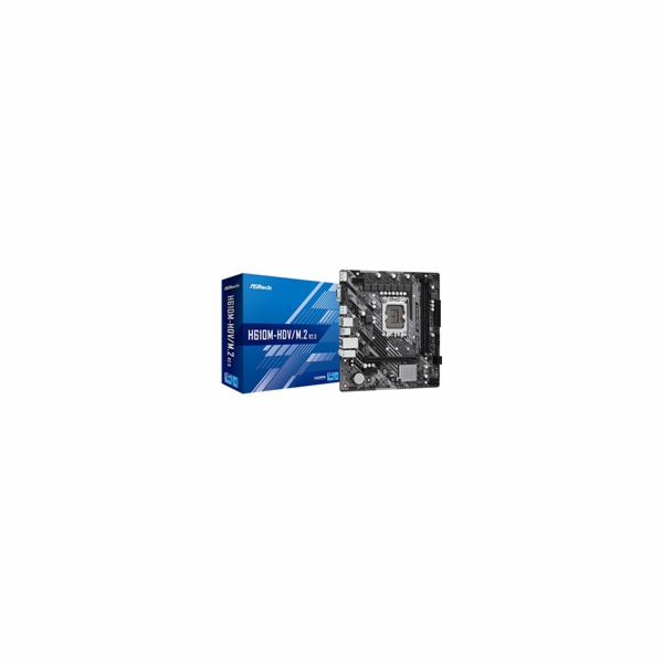 ASRock MB Sc LGA1700 H610M-HDV/M.2 R2.0, Intel H610, 2xDD...