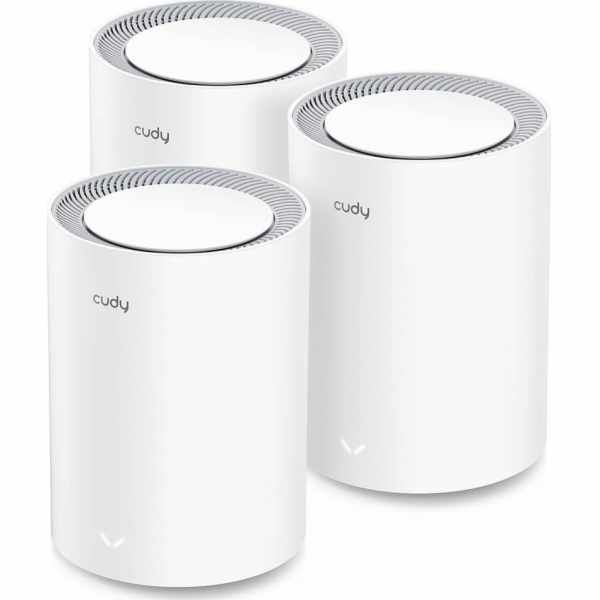 Cudy M3000 - AX3000 Wi-Fi 6 Mesh Solution 3-Pack, Dual-Ba...