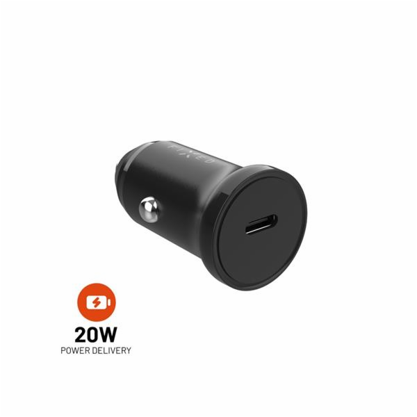 Nabíječka FIXED s USB-C výstupem a podporou PD, 20W, černá