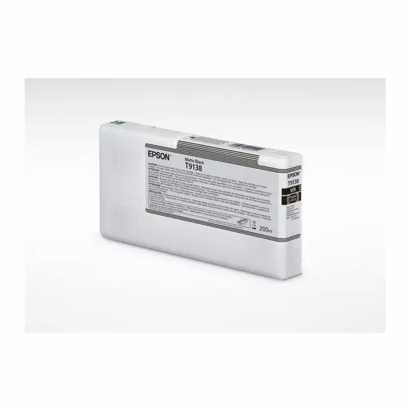 Epson T9138 Matte Black Ink Cartridge (200ml)
