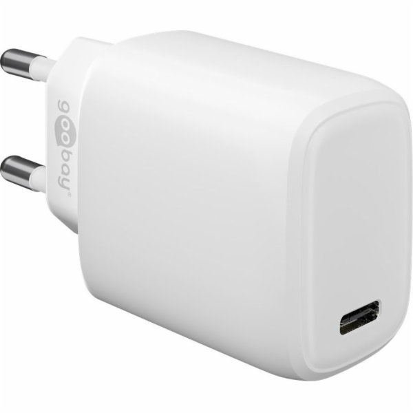 Goobay Rychlonabíječka USB-C, PD, GaN, 20 Wattů (bílá, 1x...