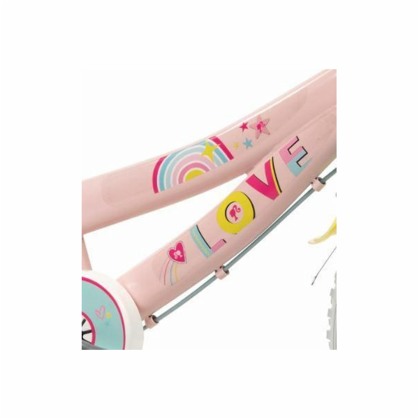 Dětské kolo 16" Barbie Toimsa 1465 Pink