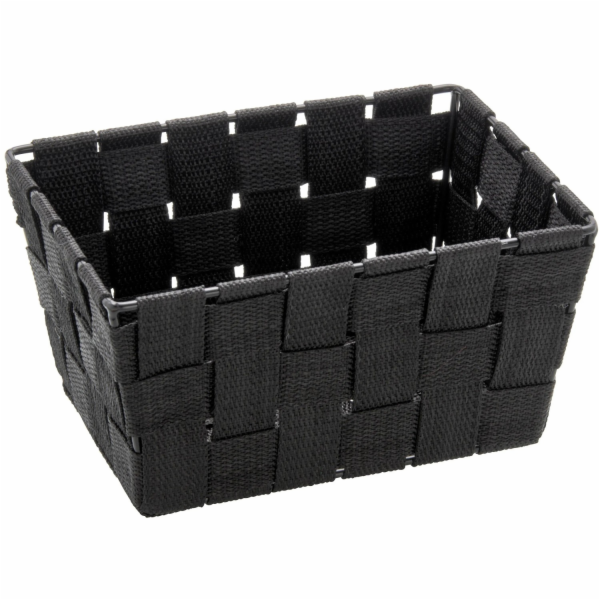 Wenko Úložný koš Adria Mini, černý, obdélníkový