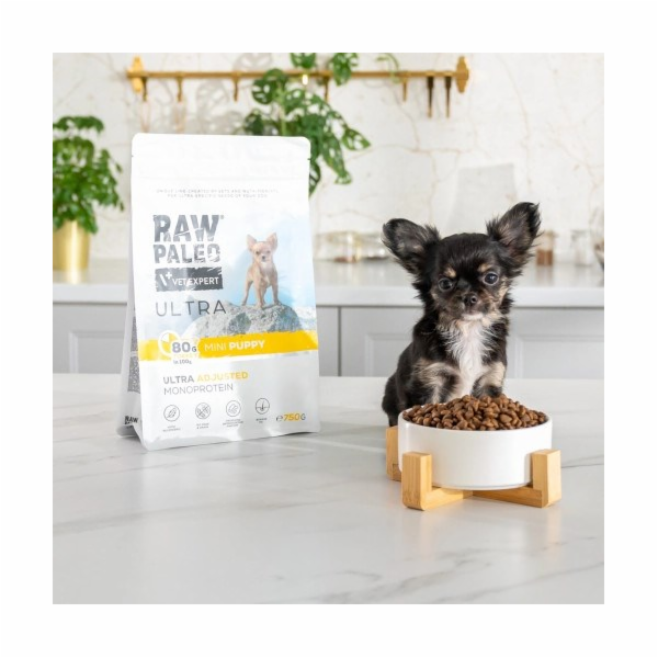 VETEXPERT Raw Paleo Ultra Mini Puppy Mono Turkey - suché ...