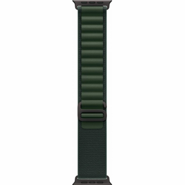 Apple Watch 49mm Dark Green Alpine Loop - Small - Black T...