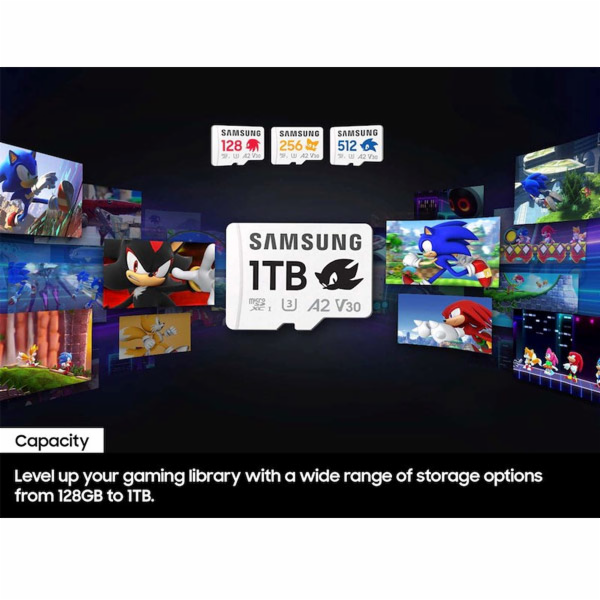 Samsung micro SDXC 128GB PRO Plus  Sonic the Hedgedog  + ...