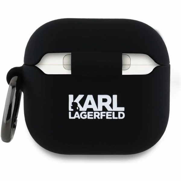 Karl Lagerfeld KLA4RUNIKK silikonový kryt na AirPods 4 če...