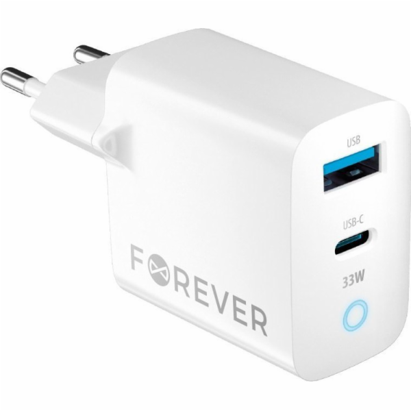 Rychlonabíječka do sítě Forever GaN TC-06-33AC PD QC 1x U...