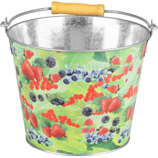 Vědro 5 l kovové s potiskem Strend Pro
